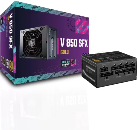 Photo de Alimentation SFX Cooler Master V SFX Gold - 850W (Noir)