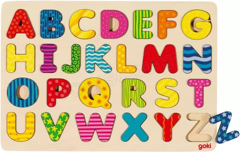 Photo de Alphabet puzzle en bois Goki