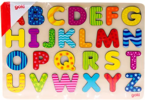 Photo de Alphabet puzzle en bois Goki