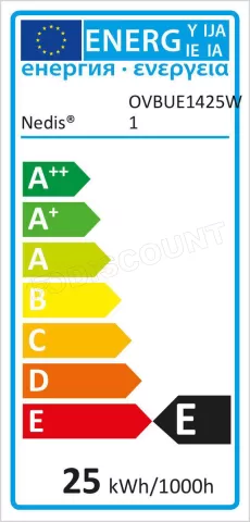 Photo de Ampoule de Four Nedis (E14) 25W 140lm