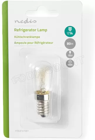 Photo de Ampoule de Réfrigérateur Nedis (E14) 15W