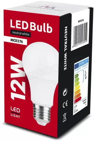 Photo de Ampoule LED Maclean E27 12W 1250lm (Température Couleur 4000K)