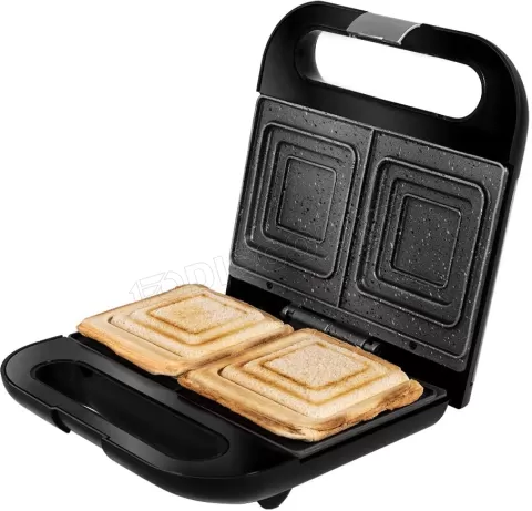 Photo de Appareil à Croque-Monsieur Cecotec Rock'nToast Sandwich Squared (Noir/Argent)