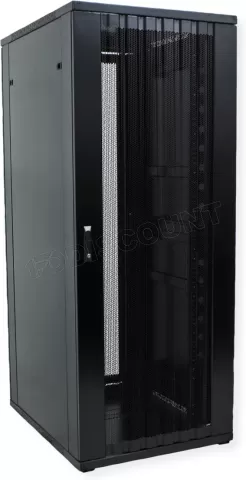 Photo de Baie Serveur 19" 42U - 800x1000mm avec grille (Noir)