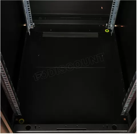 Photo de Baie Serveur Pro 19" 22U - 600x800mm avec porte vitrée (Noir)