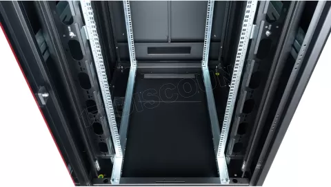 Photo de Baie Serveur Pro 19" 26U - 600x800mm avec porte vitrée (Noir)