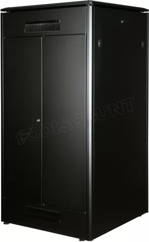 Photo de Baie Serveur Pro 19" 32U - 800x800mm avec porte vitrée (Noir)