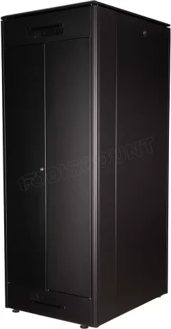 Photo de Baie Serveur Pro 19" 42U - 800x1000mm avec porte vitrée (Noir)