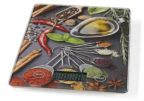 Photo de Balance de cuisine Nedis KASC113VA (Motif Epice)