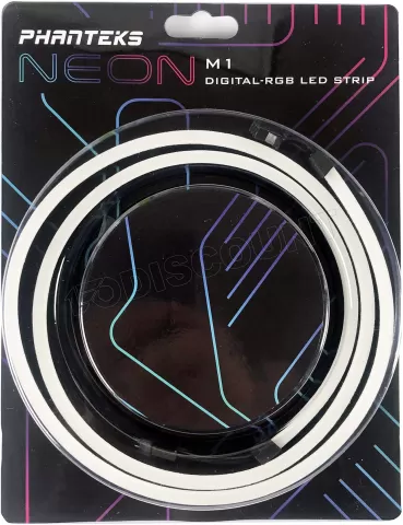Photo de Bandeau LED Phanteks Neon Digital RGB 50cm (Noir)
