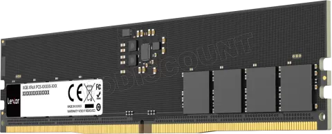 Photo de Barette mémoire 16Go DIMM DDR5 Lexar 4800MHz CL40 (Noir)