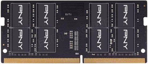 Photo de Barette mémoire 8Go SODIMM DDR4 PNY Performance 3200MHz (Noir)