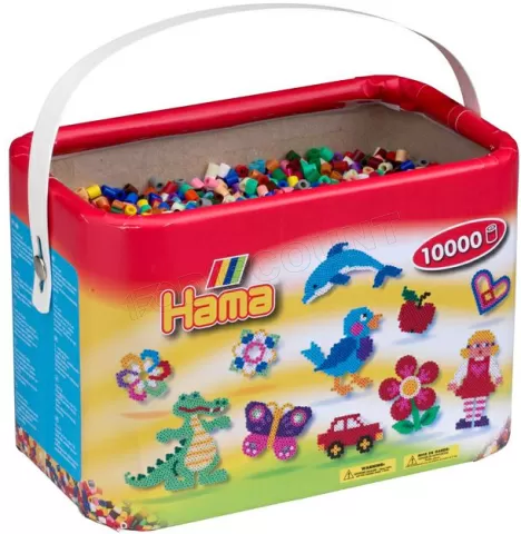 Photo de Baril de 10 000 perles Hama - 22 couleurs