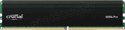 Photo de Barrette mémoire 16Go DIMM DDR4 Crucial Pro  3200Mhz Version OEM (Tray)