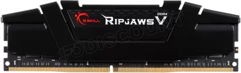 Photo de Barrette mémoire 16Go DIMM DDR4 G.Skill RipJaws V  3200Mhz (Noir)