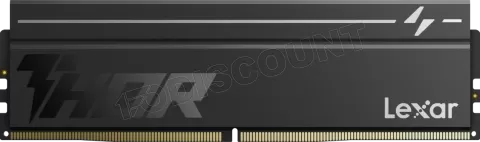 Photo de Barrette mémoire 16Go DIMM DDR5 Lexar Thor 2ème Génération 6000MHz (Noir)