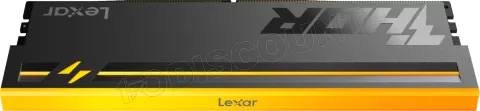 Photo de Barrette mémoire 16Go DIMM DDR5 Lexar Thor RGB 2ème Génération 6000MHz (Noir)