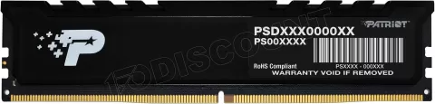 Photo de Barrette mémoire 16Go DIMM DDR5 Patriot Signature Line Premium  5600MHz (Noir)