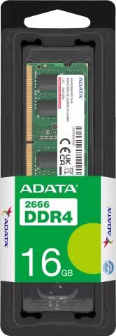 Photo de Barrette mémoire 16Go SODIMM DDR4 Adata Premier  2666Mhz (Vert)