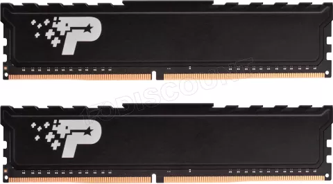 Photo de Barrette mémoire 32Go DIMM DDR4 Patriot Signature Line Premium  3200Mhz (Noir)