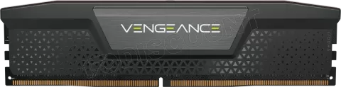 Photo de Barrette mémoire 32Go DIMM DDR5 Corsair Vengeance 5200MHz CL40 (Noir)