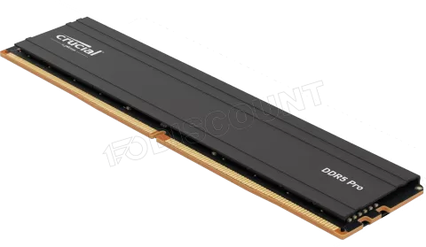 Photo de Barrette mémoire 48Go DIMM DDR5 Crucial Pro 5600MHz (Noir)