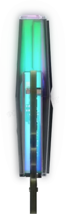 Photo de Barrette mémoire 8Go DIMM DDR4 Adata XPG SpectriX D60G RGB 3600Mhz (Noir)