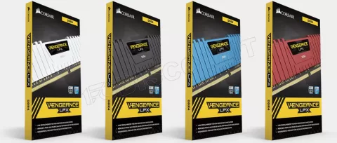 Photo de Barrette mémoire 8Go DIMM DDR4 Corsair Vengeance LPX  2666Mhz (Noir)