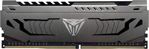 Photo de Barrette mémoire 8Go DIMM DDR4 Patriot Viper Steel  3200Mhz (Noir)