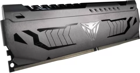 Photo de Barrette mémoire 8Go DIMM DDR4 Patriot Viper Steel  3200Mhz (Noir)