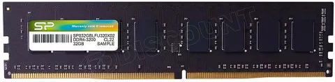 Photo de Barrette mémoire 8Go DIMM DDR4 Silicon Power 2666Mhz (Noir)