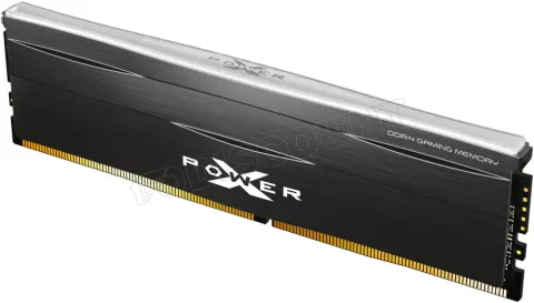 Photo de Barrette mémoire 8Go DIMM DDR4 Silicon Power XPower Zenith 3200Mhz (Noir)