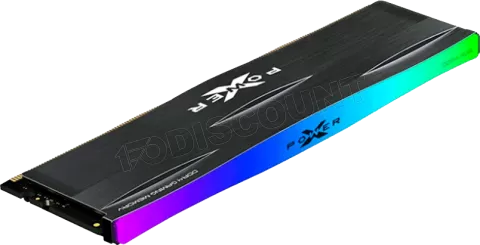 Photo de Barrette mémoire 8Go DIMM DDR4 Silicon Power XPower Zenith RGB  3200Mhz (Noir)