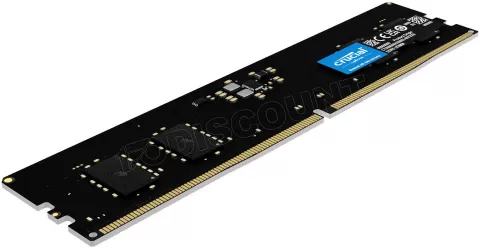 Photo de Barrette mémoire 8Go DIMM DDR5 Crucial Classic 4800MHz (Noir)