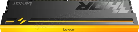 Photo de Barrette mémoire 8Go DIMM DDR5 Lexar Thor 2nd Gen RGB 6000MHz CL38 (Noir)