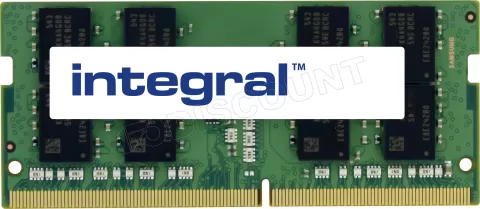 Photo de Barrette mémoire SODIMM DDR4 16Go Intégral 3200Mhz (Vert)