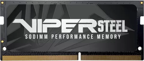 Photo de Barrette mémoire SODIMM DDR4 8Go Patriot Viper Steel  3200Mhz (Noir)