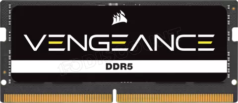 Photo de Barrette mémoire SODIMM DDR5 16Go Corsair Vengeance  4800MHz (Noir)