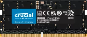 Photo de Barrette mémoire SODIMM DDR5 24Go Crucial 5600Mhz (Noir) Version OEM (Tray)