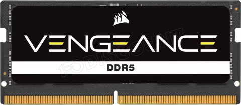 Photo de Barrette mémoire SODIMM DDR5 32Go Corsair Vengeance 4800MHz (Noir)