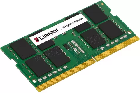 Photo de Barrette mémoire SODIMM DDR5 32Go Kingston ValueRam 5600Mhz (Vert)
