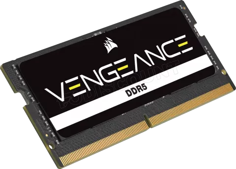 Photo de Barrette mémoire SODIMM DDR5 8Go Corsair Vengeance  4800MHz (Noir)