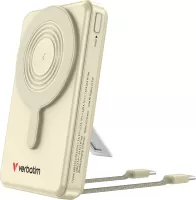 Photo de Batterie externe magnétique Verbatim Charge'n'Go + 2x USB-C - 10000mAh (Or)