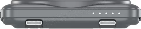 Photo de Batterie externe magnétique Verbatim Charge'n'Go + 2x USB-C - 5000mAh (Gris)