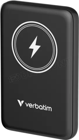 Photo de Batterie externe sans fil magnétique Verbatim Charge'N'Go - 10000 mAh (Noir)