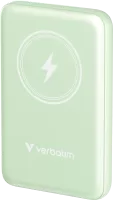 Photo de Batterie externe sans fil magnétique Verbatim Charge'N'Go - 10000 mAh (Vert)