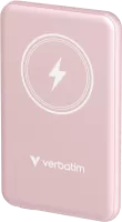 Photo de Batterie externe sans fil magnétique Verbatim Charge'n'Go - 5000mAh (Rose)