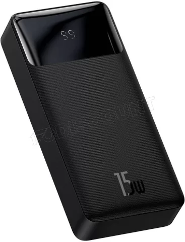 Photo de Batterie externe USB Baseus Bipow - 20000mAh 15W (Noir)