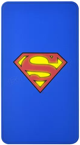 Photo de Batterie externe USB Emtec Essentials SuperMan - 5000mAh (Bleu)