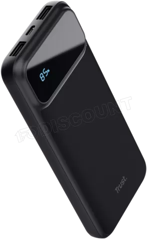 Photo de Batterie externe USB Trust Avala - 10000mAh (Noir)